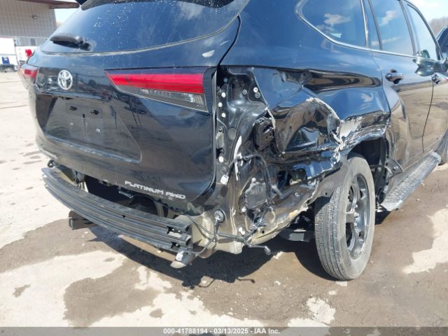 5TDFZRBH2LS034921 Toyota Highlander Platinum