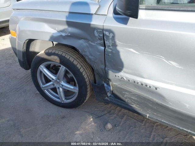 1C4NJPFA9GD740161 Jeep Patriot High Altitude Edition