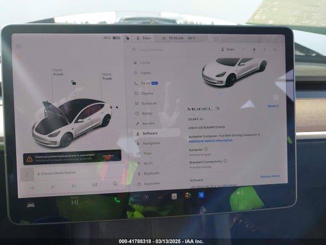 2022 TESLA MODEL 3 5YJ3E1EA9NF123455 Photo 6