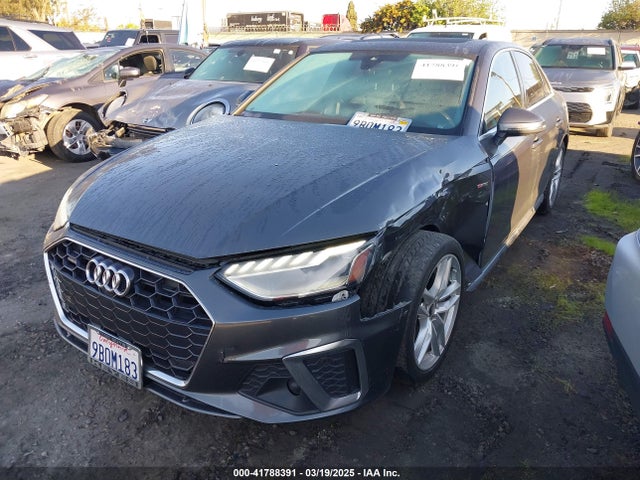 2022 AUDI A4 WAUEAAF41NN010661 Photo 1