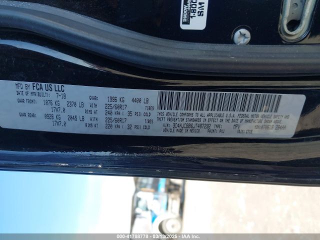3C4NJCBB6JT487292 Jeep Compass Sun And Wheel Fwd