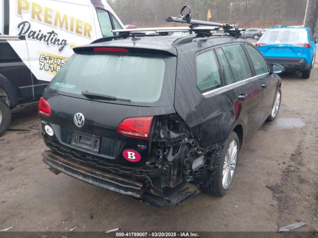 3VWFA7AU9FM510383 Volkswagen Golf Sportwagen Tdi Se 4-door