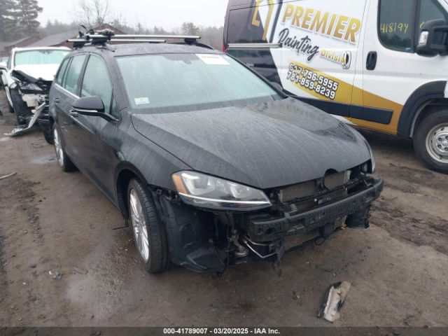 3VWFA7AU9FM510383 Volkswagen Golf Sportwagen Tdi Se 4-door