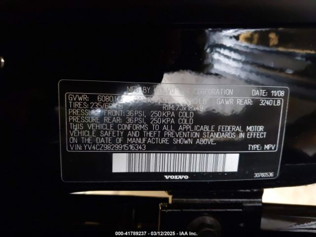 2009 VOLVO XC90 YV4CZ982991516343 Photo 8