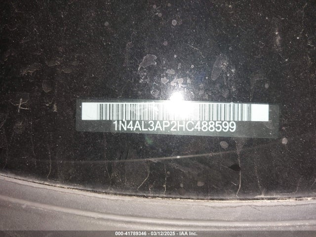 1N4AL3AP2HC488599 Nissan Altima 2.5 Sr