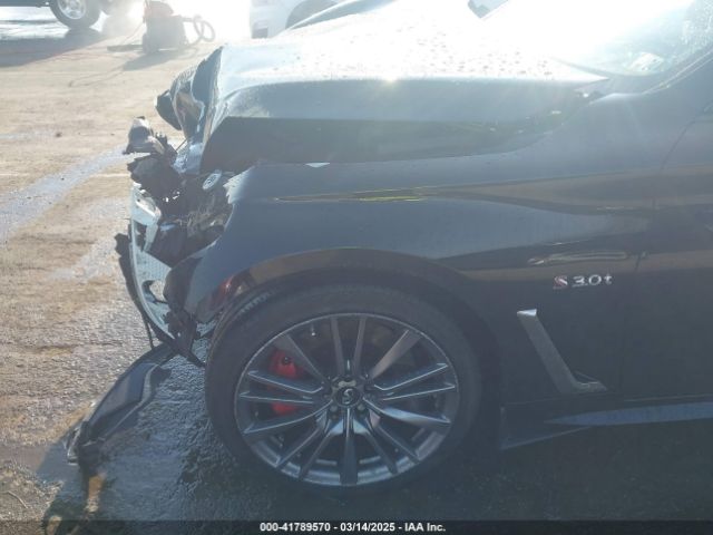 JN1FV7EL1HM700124 Infiniti Q60 3.0t Red Sport 400