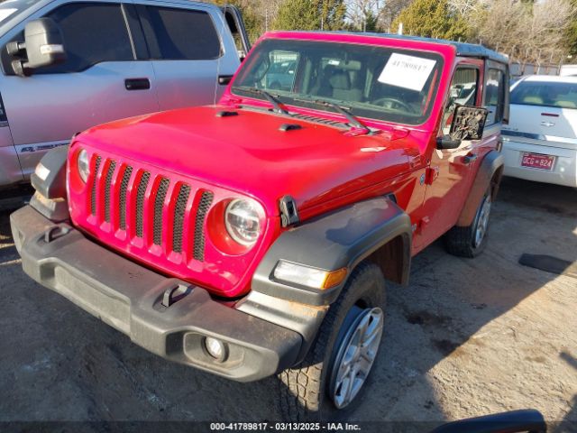 1C4GJXAN4LW154839 Jeep Wrangler Sport S 4x4