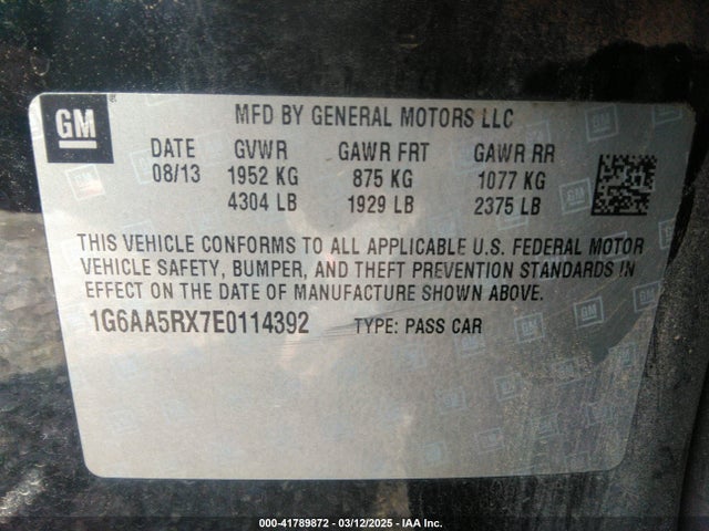 2014 CADILLAC ATS 1G6AA5RX7E0114392 Photo 8