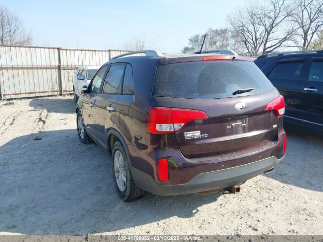 5XYKT3A69EG499967 KIA SORENTO LX