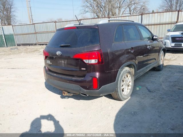 5XYKT3A69EG499967 KIA SORENTO LX