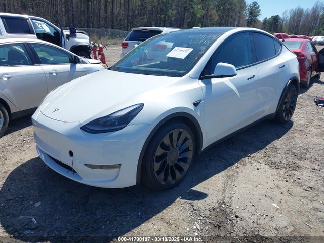 2022 TESLA MODEL Y 7SAYGDEF7NF327400 Photo 1