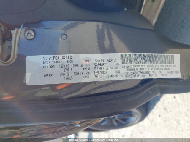 2C4RDGEG2KR694581 Dodge Grand Caravan Gt