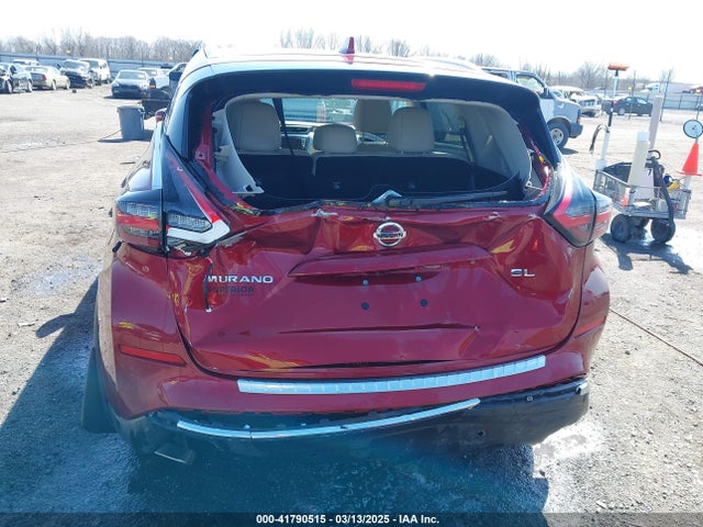 5N1AZ2CJ8NC107826 Nissan Murano Sl Fwd