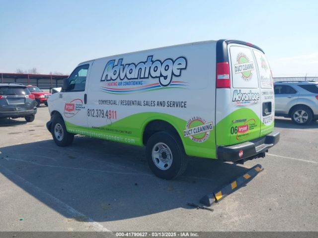 1GCWGAFPXP1258949 Chevrolet Express Cargo Rwd 2500 Regular Wheelbase Wt