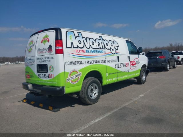 1GCWGAFPXP1258949 Chevrolet Express Cargo Rwd 2500 Regular Wheelbase Wt