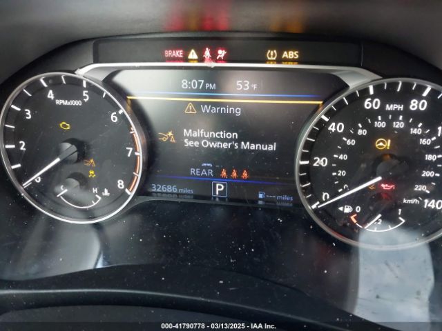 1N4BL4CVXRN315652 Nissan Altima Sr Fwd