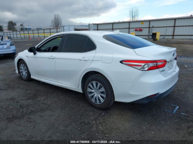 4T1B31HK4KU513240 Toyota Camry Hybrid Le