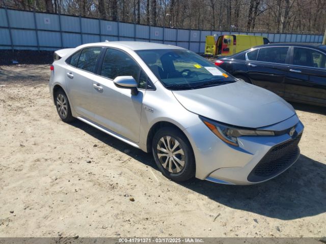 2021 TOYOTA COROLLA JTDEAMDE8MJ011201