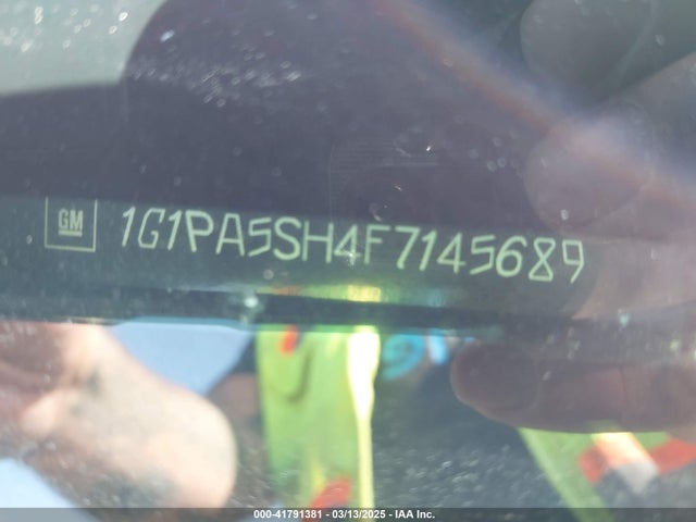 1G1PA5SH4F7145689 Chevrolet Cruze Ls Auto