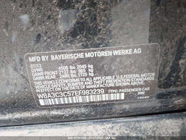 WBA3C3C57EF983239 BMW 320i Xdrive