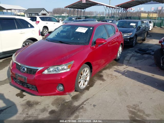2013 LEXUS CT 200H JTHKD5BH5D2133956 Photo 1
