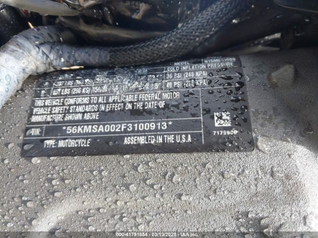 2015 INDIAN MOTORCYCLE CO. SCOUT 56KMSA002F3100913 Photo 9