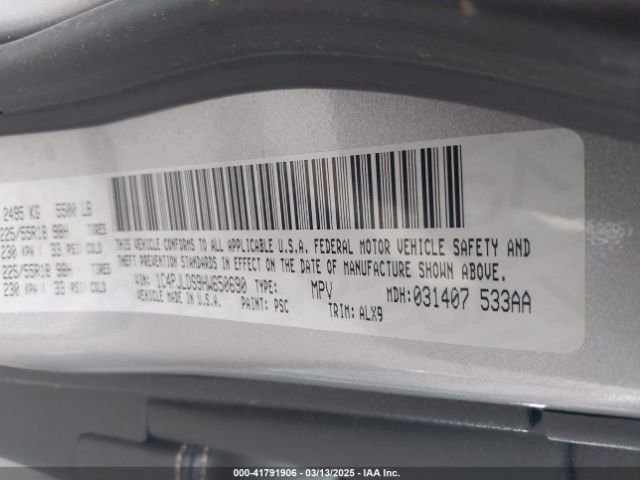 1C4PJLDS9HW650690 Jeep Cherokee Limited Fwd