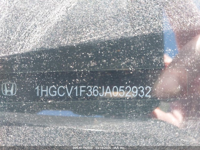 1HGCV1F36JA052932 Honda Accord Sport