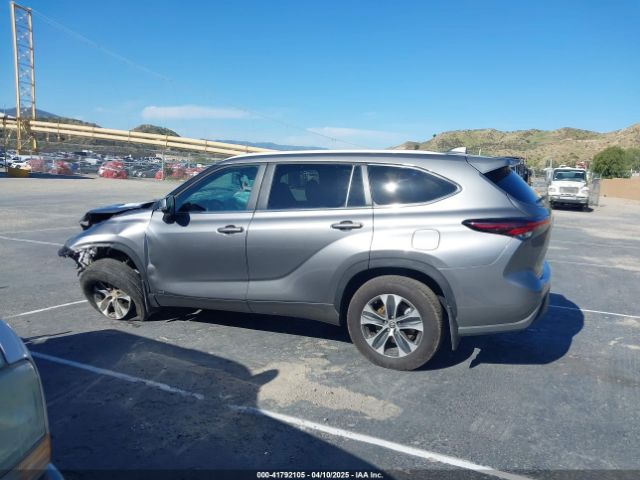 5TDKBRCHXSS646154 Toyota Highlander Hybrid Xle