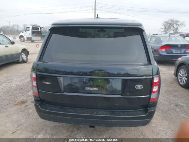 SALGS2VF1FA215223 Land Rover Range Rover 3.0l V6 Supercharged Hse