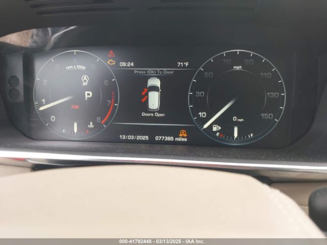SALGS2VF1FA215223 Land Rover Range Rover 3.0l V6 Supercharged Hse