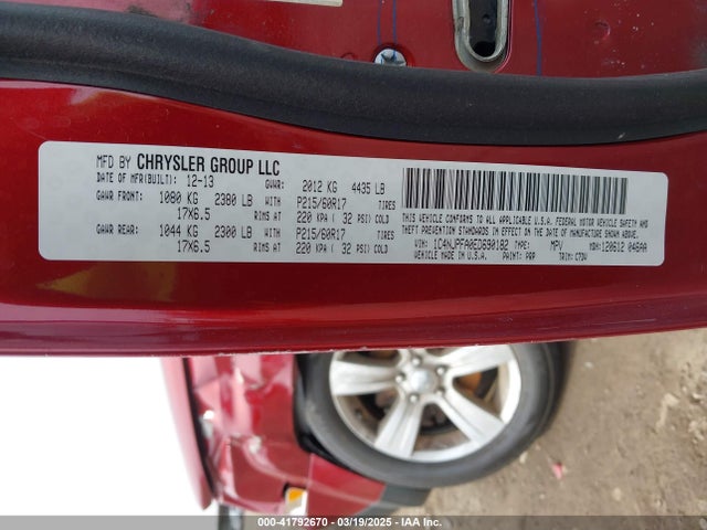 Jeep Patriot Latitude 2014 1C4NJPFA0ED690182 Image 9