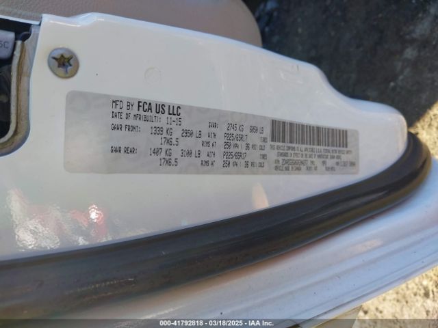2C4RDGBG0GR204277 Dodge Grand Caravan Se Plus