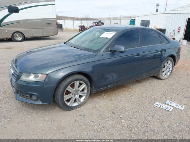 2010 AUDI A4 WAUAFAFL4AN069026 Photo 1