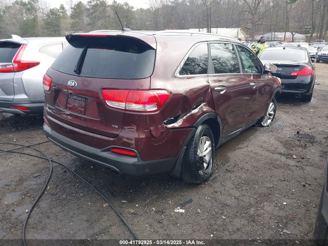 5XYPG4A55GG142487 KIA Sorento 3.3l Lx