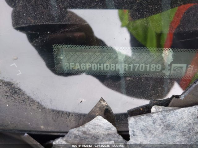 2019 FORD FUSION 3FA6P0HD8KR170189 Photo 8