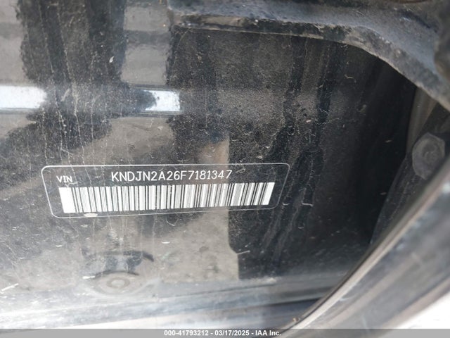 KNDJN2A26F7181347 KIA dohc gdi gamma