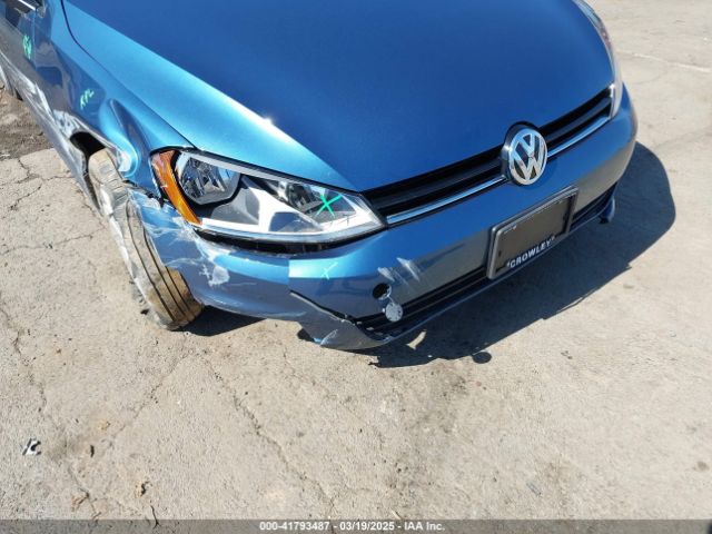 3VW217AUXGM046505 Volkswagen Golf Tsi S 4-door