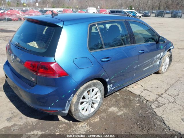 3VW217AUXGM046505 Volkswagen Golf Tsi S 4-door