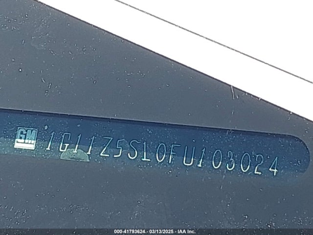1G11Z5SL0FU103024 Chevrolet IMPALA LS