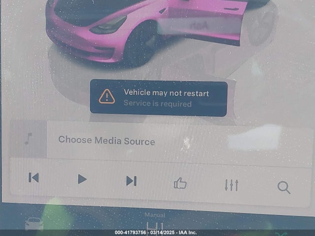 5YJ3E1EA2PF612427 Tesla Model 3 Rear-wheel Drive