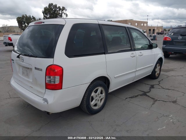 41793808 :رقم المزاد ، JM3LW28Y310199314 vin ، 2001 Mazda Mpv Dx/es/lx مزاد بيع
