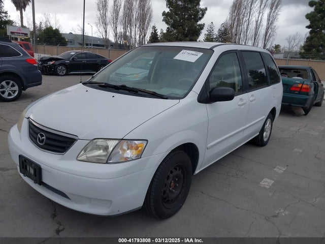 41793808 :رقم المزاد ، JM3LW28Y310199314 vin ، 2001 Mazda Mpv Dx/es/lx مزاد بيع