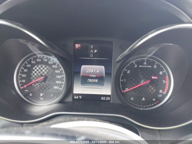 WDC0J6EB5KF592080 Mercedes-Benz Amg Glc 43 Coupe 4matic