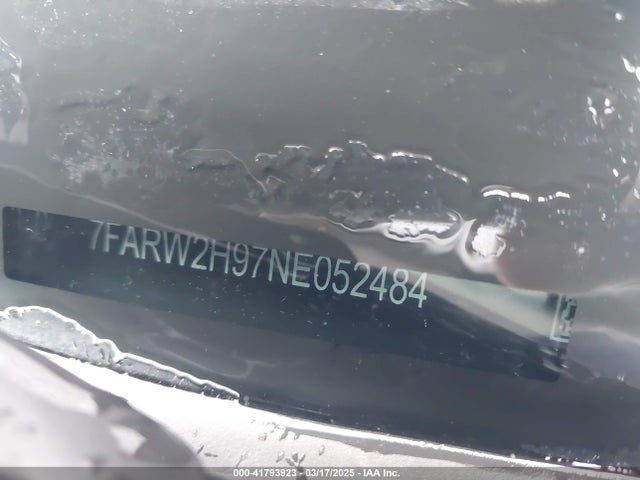 7FARW2H97NE052484 Honda Cr-v Awd Touring