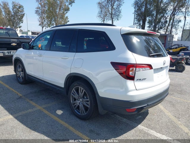 5FNYF5H3XNB034873 Honda Pilot 2wd Sport