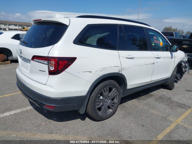 5FNYF5H3XNB034873 Honda Pilot 2wd Sport