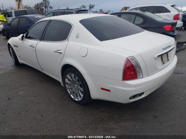 2008 MASERATI QUATTROPORTE ZAMFE39A780033643 Photo 2