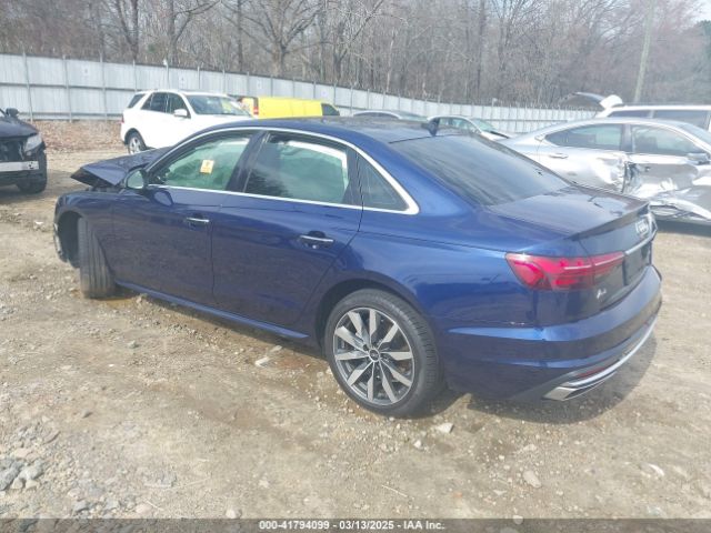 WAUABAF40MN007258 Audi A4 Premium 40 Tfsi Quattro S Tronic