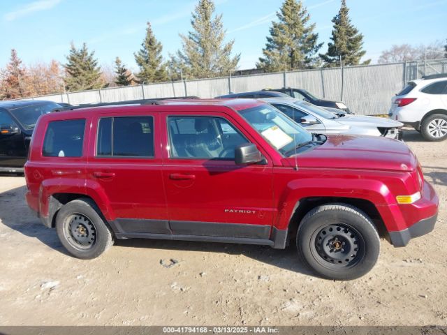 1C4NJPBB8HD164627 Jeep Patriot Sport Fwd